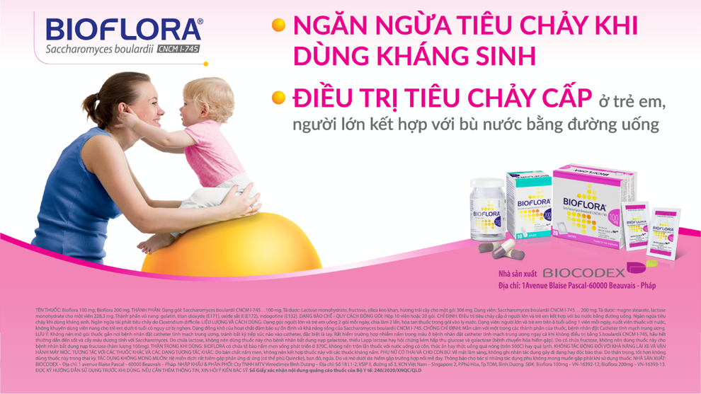 Đừng quên vai trò của men vi sinh trong điều trị tiêu chảy cấp - 2 Đừng quên vai trò của men vi sinh trong điều trị tiêu chảy cấp - 2