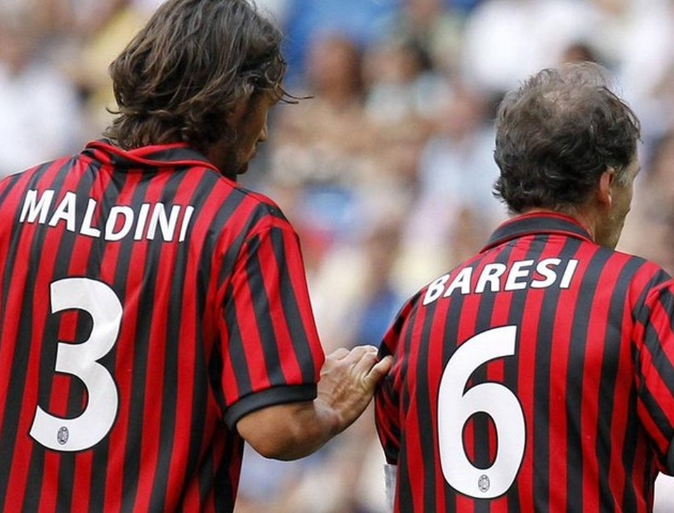 Maldini - Baresi: Bức tường thành nạm vàng ròng - 1 Maldini - Baresi: Bức tường thành nạm vàng ròng - 1