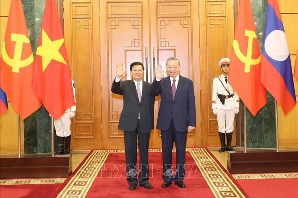 Tổng Bí thư, Chủ tịch nước Tô Lâm hội đàm với Tổng Bí thư, Chủ tịch nước Lào Thongloun Sisoulith - 1 Tổng Bí thư, Chủ tịch nước Tô Lâm hội đàm với Tổng Bí thư, Chủ tịch nước Lào Thongloun Sisoulith - 1