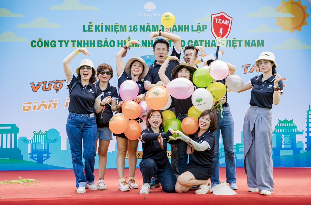 Cathay Life Việt Nam kỷ niệm 16 năm thành lập - 2 Cathay Life Việt Nam kỷ niệm 16 năm thành lập - 2