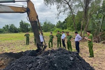 Phát hiện bãi chôn lấp chất thải nguy hại cực lớn tại Trà Vinh