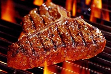 Bò tái kiến đốt: món ăn “chuẩn” hương vị Tam Đảo