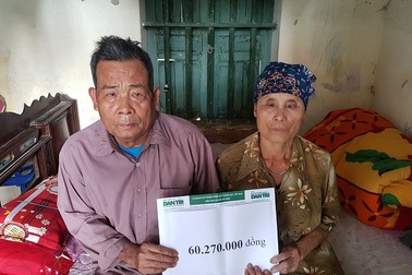 Bạn đọc giúp đỡ bé Minh Khang hơn 60 triệu đồng