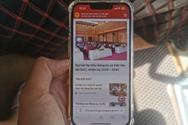 Lập website tiếp nhận thông tin, phản ánh về hoạt động chính quyền hai cấp