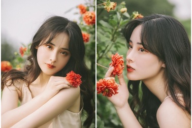 “Nàng thơ” Hà thành sở hữu nhan sắc xinh như búp bê