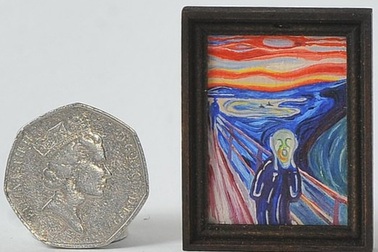 Siêu phẩm hội họa nằm gọn trong lòng bàn tay