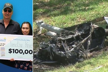 Đổ tiền trúng số mua trực thăng rồi suýt mất mạng vì lái kém