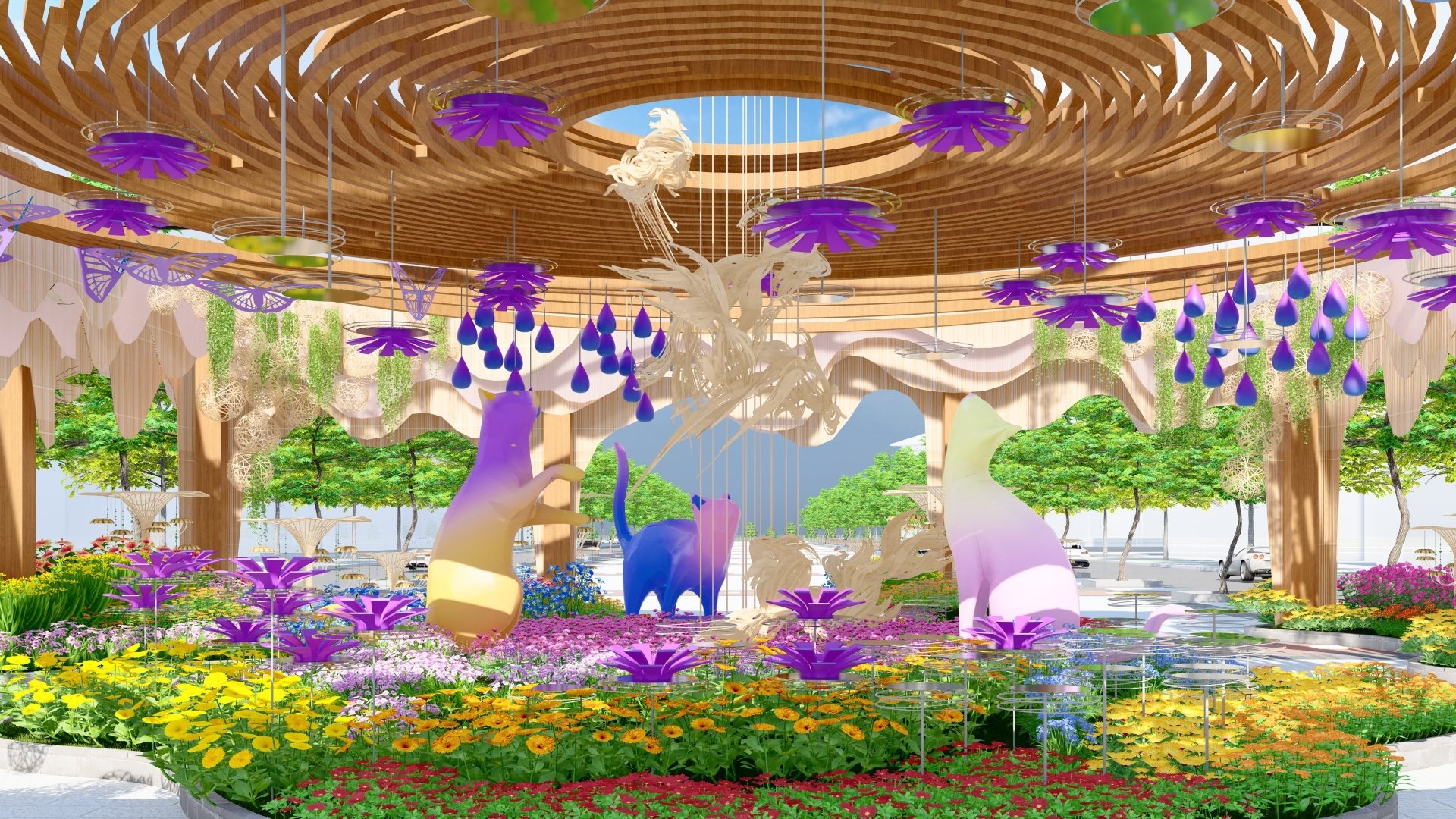 Diện mạo Đường hoa Nguyễn Huệ TPHCM Tết Quý Mão 2023 - 14 Diện mạo Đường hoa Nguyễn Huệ TPHCM Tết Quý Mão 2023 - 14