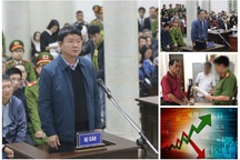 Loạt “sếp” hầu toà, cổ phiếu ngân hàng, dầu khí “đua” tăng giá