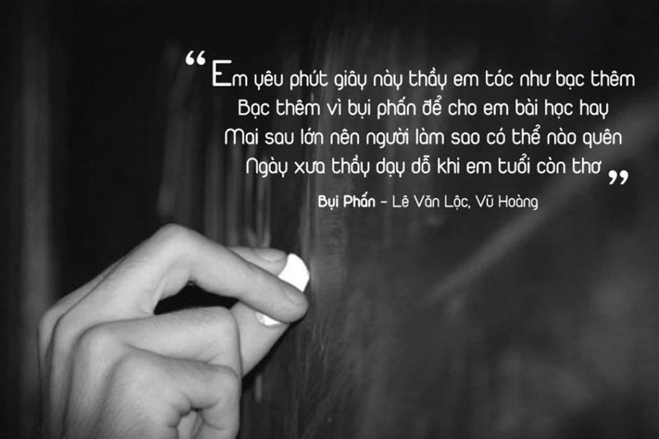 Nghe lại 5 ca khúc xúc động về thầy cô “nằm lòng” trong ký ức tuổi học trò - 2 Nghe lại 5 ca khúc xúc động về thầy cô “nằm lòng” trong ký ức tuổi học trò - 2
