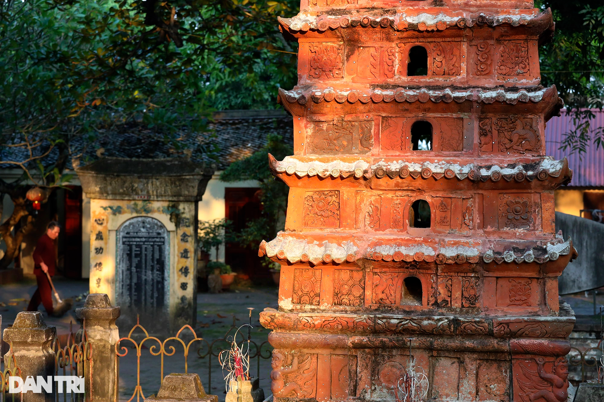Tháp đất nung có niên đại 350 năm duy nhất Đạo giáo còn lại đến này nay - 4