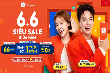 Shopee nâng tầm mua sắm kết hợp giải trí trong “6.6 Siêu sale giữa năm”