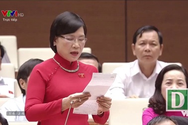 Đại biểu Quốc hội chất vấn trưởng ngành Nông nghiệp vấn đề sạt lở tại Đồng bằng sông Cửu Long