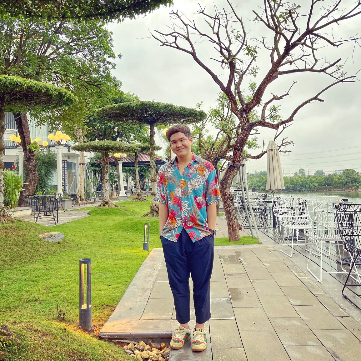 Chàng béo trong Lối về miền hoa chia sẻ về bà xã là biên kịch - 4