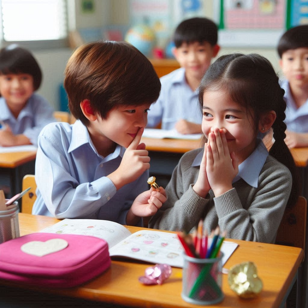 Con lớp 2 mang 5 chỉ vàng 99,99 tặng bạn gái, mẹ làm thế nào để đòi lại? - 3