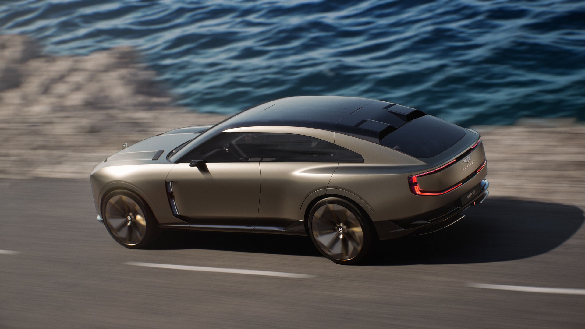 Xe điện đầu tiên của Bentley không có ghế phụ phía trước - 3 Xe điện đầu tiên của Bentley không có ghế phụ phía trước - 3