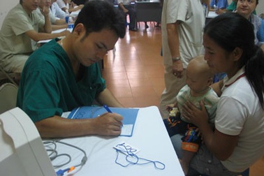 Phẫu thuật miễn phí cho trẻ bị dị tật hở môi, hở hàm ếch