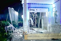 Nhà dân bị phá tung cửa sau tiếng nổ lớn ở Lâm đồng