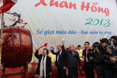 Thu được 7.000 đơn vị máu trong Lễ hội Xuân Hồng