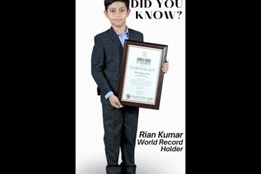 Rian Kumar lập kỷ lục đạp xe siêu nhanh