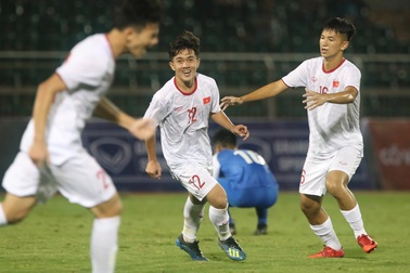 U19 Việt Nam thắng đậm Mông Cổ ở vòng loại U19 châu Á
