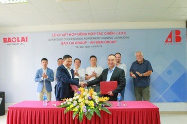 Bảo Lai Group và An Biên Group ký kết hợp đồng hợp tác chiến lược