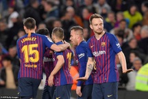 Đánh bại Sevilla 6-1, Barcelona tiến vào bán kết Cúp Nhà vua