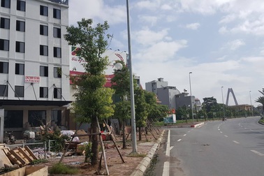 Kiên quyết xử lý khách sạn “xén” đất nông nghiệp vươn ra cầu Nhật Tân