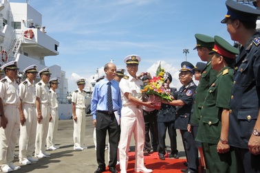 Tàu cảnh sát biển Nhật Bản đến Đà Nẵng