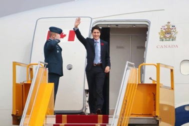 Những hình ảnh đầu tiên của Thủ tướng Canada Justin Trudeau tại Hà Nội