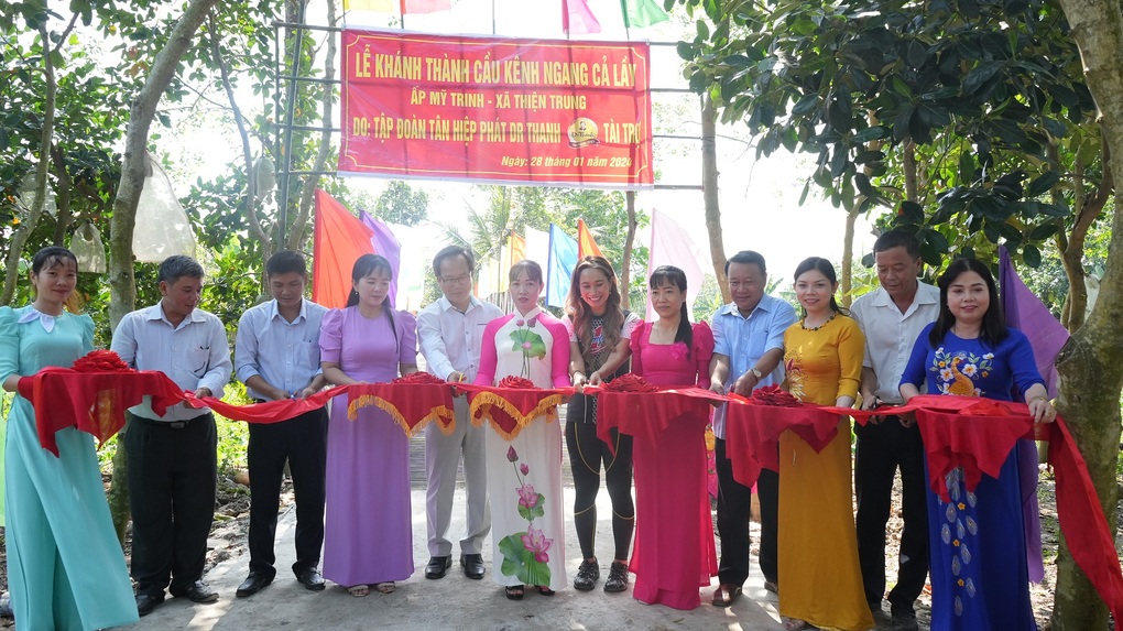 Tân Hiệp Phát khánh thành cầu dân sinh thứ 9 tại Tiền Giang - 1 Tân Hiệp Phát khánh thành cầu dân sinh thứ 9 tại Tiền Giang - 1