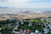 Cận cảnh đại công trường Khu đô thị lấn biển Cần Giờ sau nửa năm thi công