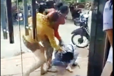 Điều tra vụ cô gái trẻ bị 2 phụ nữ đánh dã man trên đường