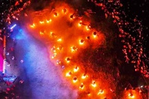 54 nồi bánh tét xếp hình bản đồ Việt Nam gây ấn tượng ở Cà Mau