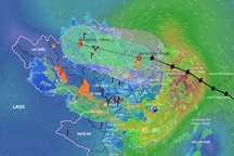 Bão Matmo suy yếu thành áp thấp nhiệt đới, nhiều nơi mưa to