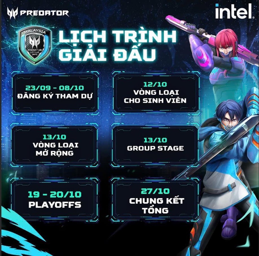 Vòng loại giải đấu Predator League 2025 diễn ra tại Việt Nam - 2 Vòng loại giải đấu Predator League 2025 diễn ra tại Việt Nam - 2
