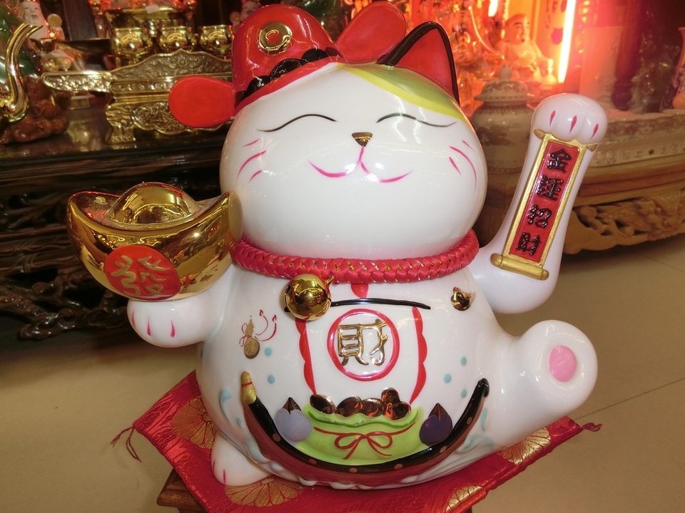 Mèo Maneki Neko - biểu tượng may mắn của người Nhật - 1 Mèo Maneki Neko - biểu tượng may mắn của người Nhật - 1