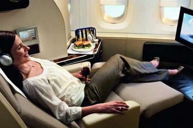 Bí mật bên trong khoang thượng hạng của các hãng máy bay