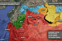 Lực lượng nổi dậy chiếm 8.000km2 ở miền Bắc Syria