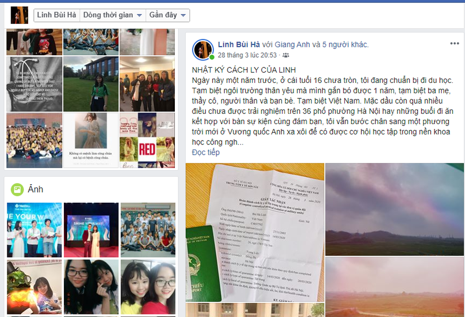 Nữ thủ khoa từng đỗ 5 trường chuyên trải qua 14 ngày đi cách ly thế nào? - 1