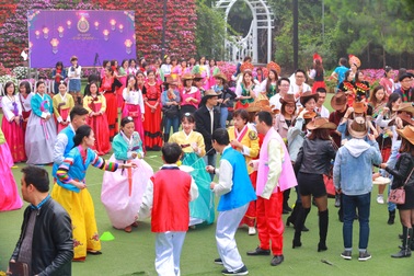 Đến thung lũng hoa hồ Tây thưởng hoa “3D”, bơi thuyền ngắm cá Akikoi