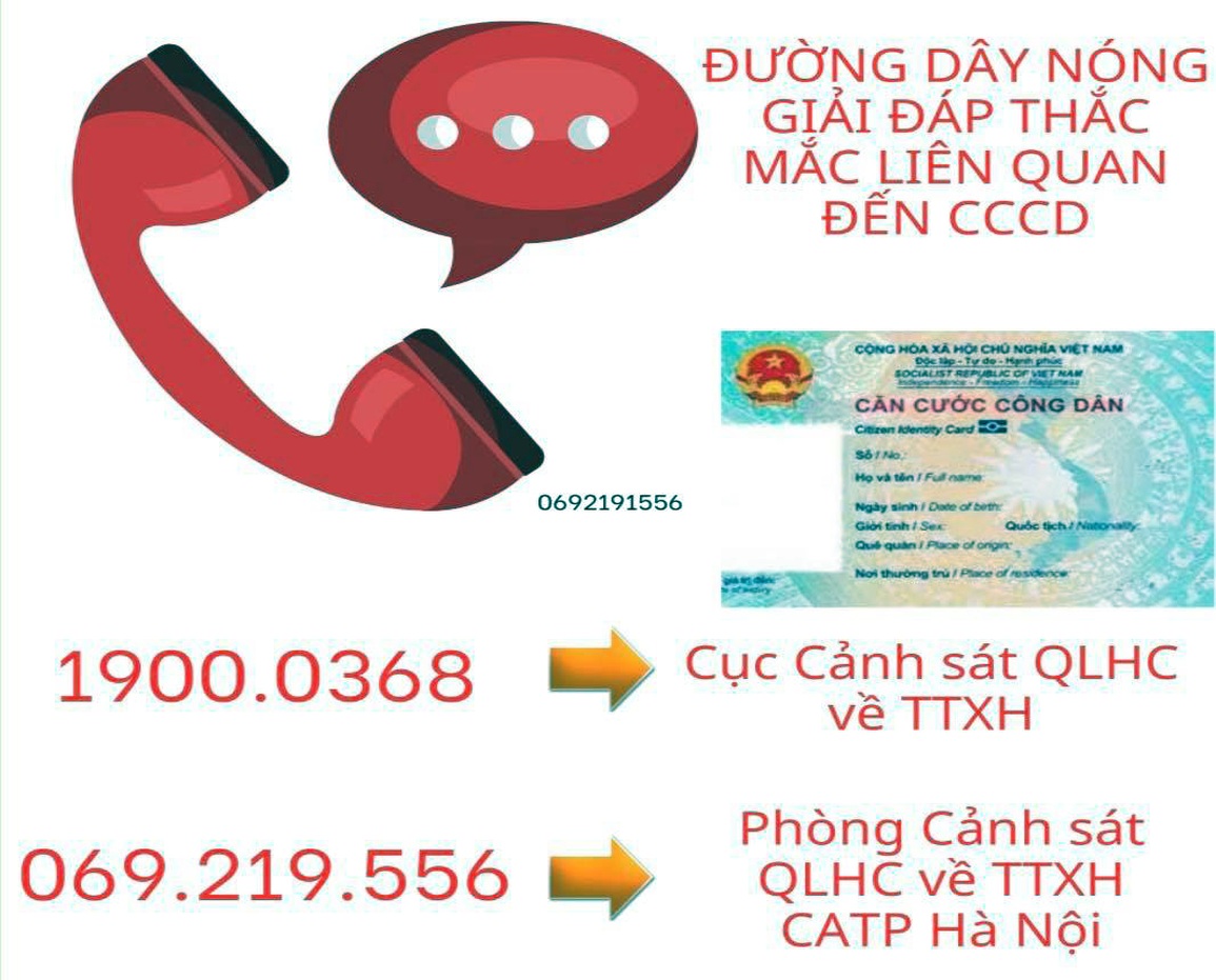 Thắc mắc về căn cước công dân, người Hà Nội gọi số điện thoại nào? - 1 Thắc mắc về căn cước công dân, người Hà Nội gọi số điện thoại nào? - 1