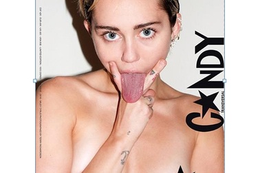 Miley Cyrus chụp ảnh nude kì quái