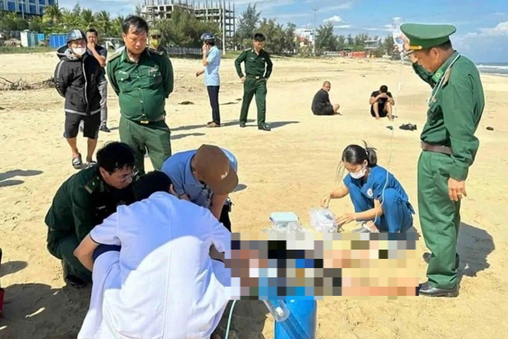 Nữ du khách Sơn La tử nạn khi tắm biển Nhật Lệ - 1 Nữ du khách Sơn La tử nạn khi tắm biển Nhật Lệ - 1