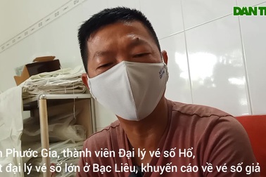 Đại lý vé số khuyến cáo cảnh giác vé số giả