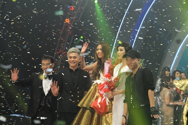 Hình ảnh đẹp trong đêm chung kết Vietnam Next Top Model