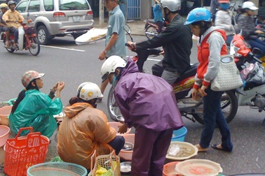 "Vấn nạn" chợ tự phát ở thành phố xanh 