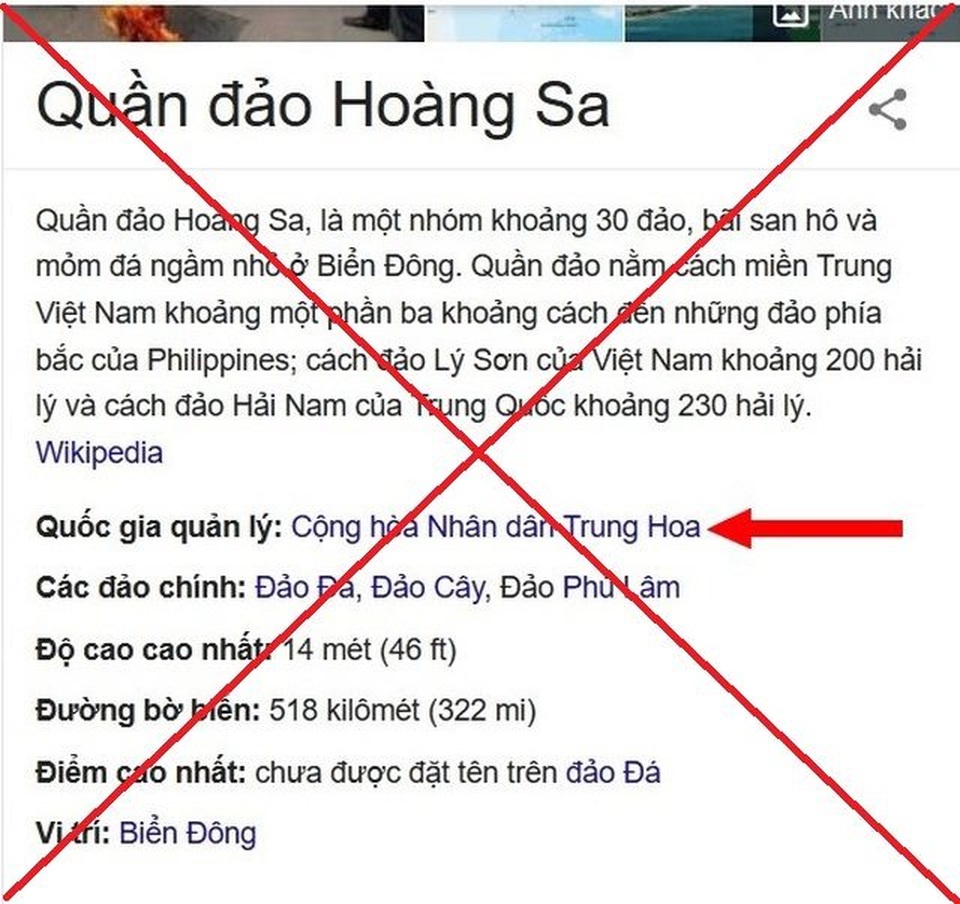 Facebook sửa lại bản đồ sai trái về Hoàng Sa, Trường Sa - 3 Facebook sửa lại bản đồ sai trái về Hoàng Sa, Trường Sa - 3