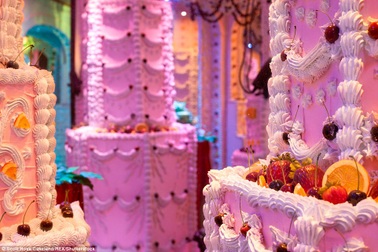 Phòng triển lãm “độc nhất vô nhị”: Ăn được cả... cột nhà