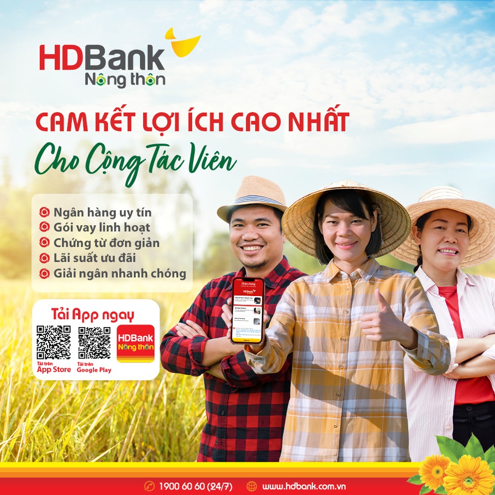 HDBank hợp tác với Hội Nông dân Việt Nam, thúc đẩy khu vực nông nghiệp nông thôn - 2 HDBank hợp tác với Hội Nông dân Việt Nam, thúc đẩy khu vực nông nghiệp nông thôn - 2